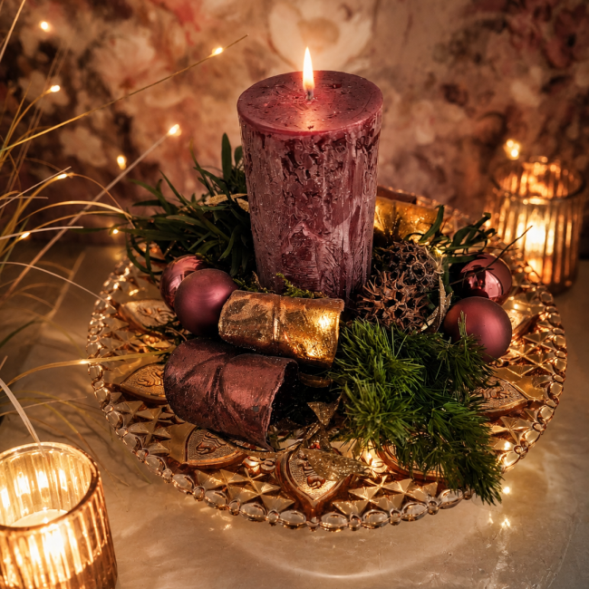 La lumière de Noël